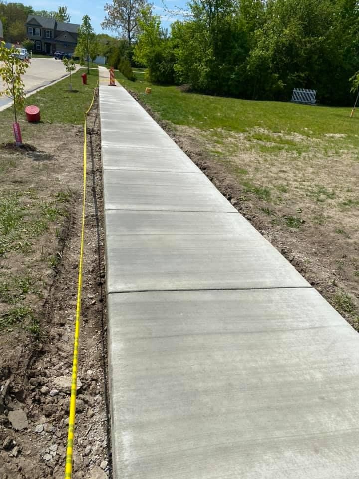 Sidewalk Installation for D.R. Concrete  in Lincoln Park, MI