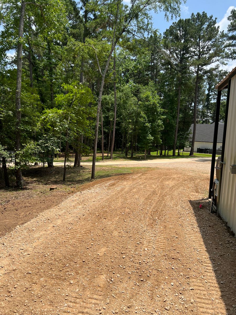 Dirt Work for 903 Mulching in East Mountain, TX
