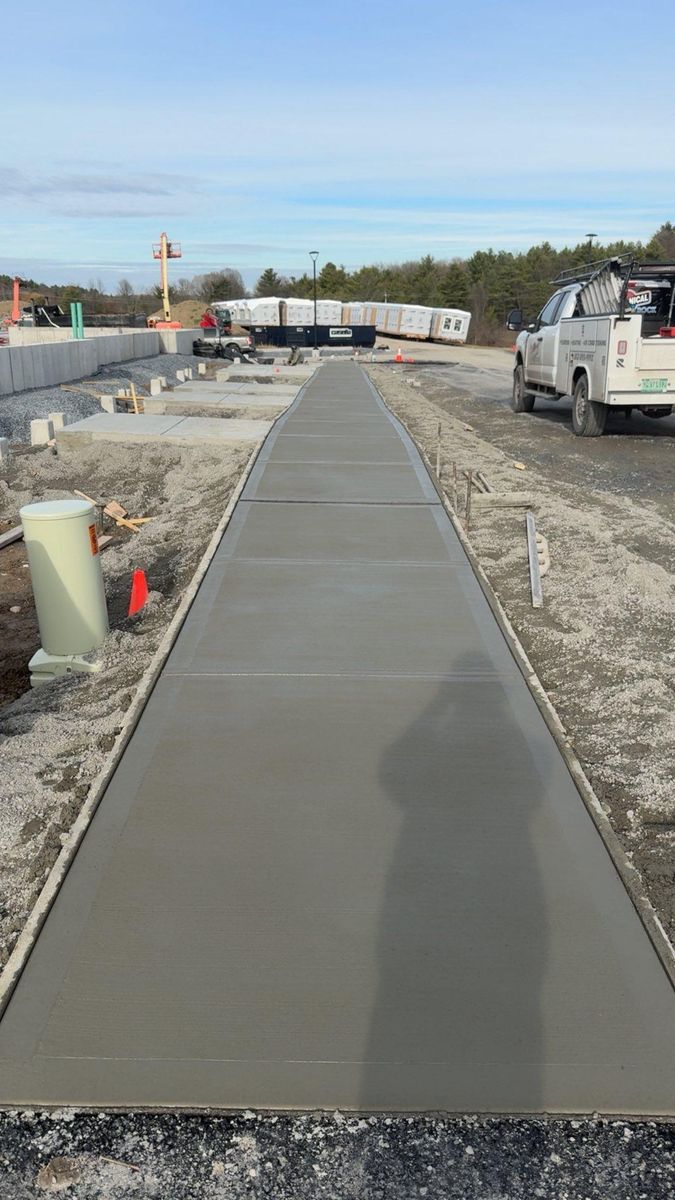 Concrete for LeClaire Flatworx in Bomoseen, VT