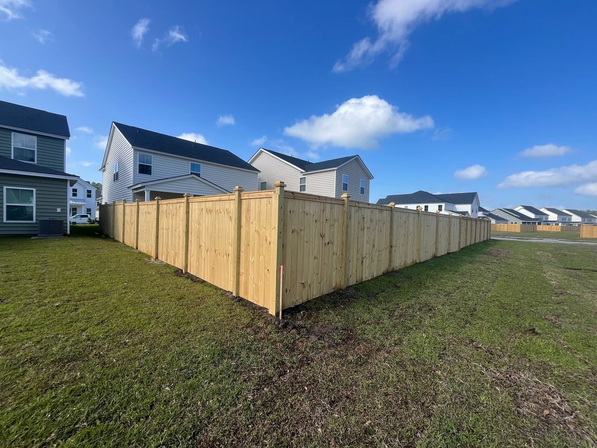 Fencing for Veteran Home Solutions in Summerville, SC