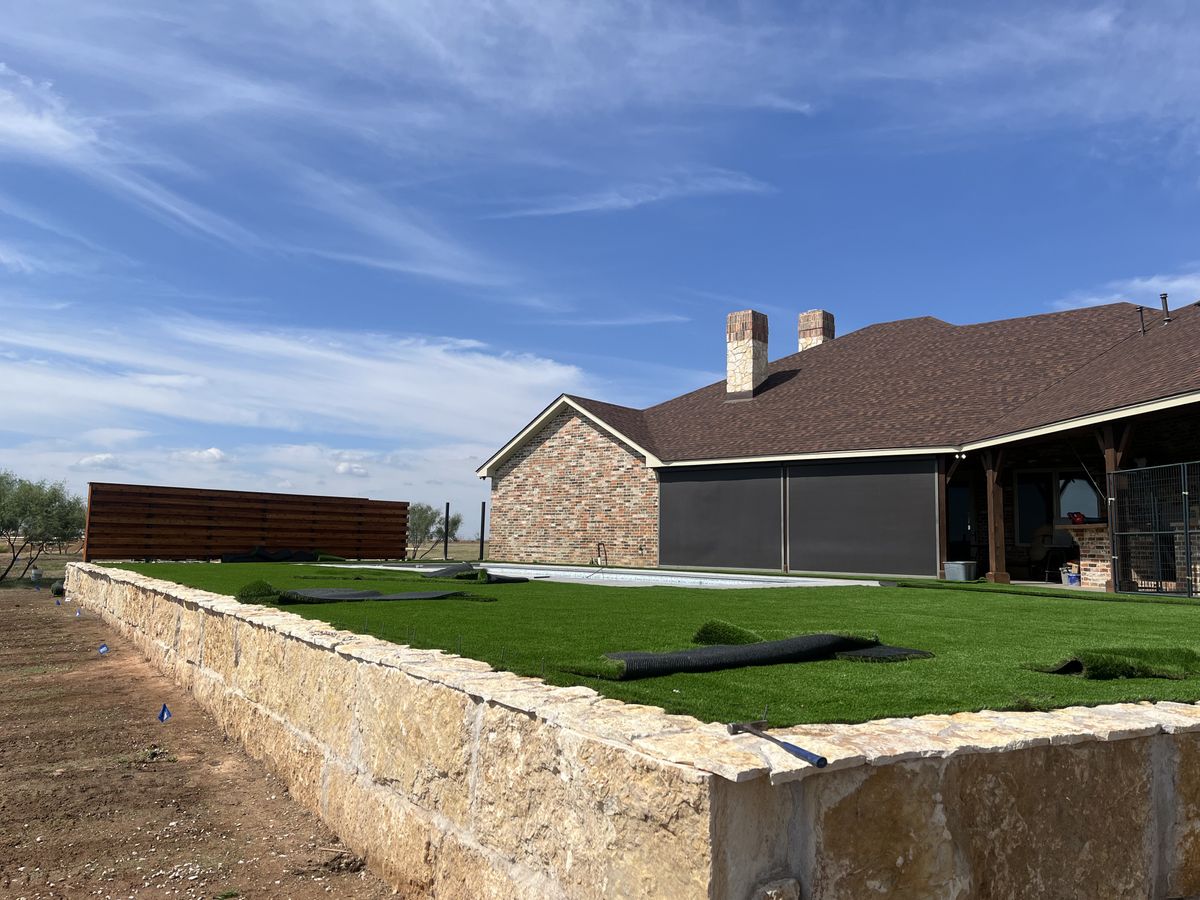 Artificial Turf for Cole Landscaping & Pools, LLC in Amarillo, TX