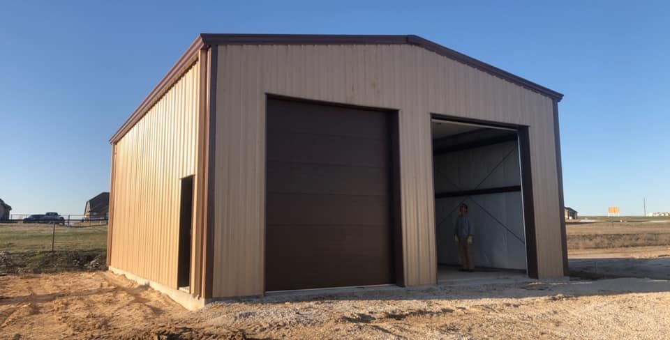 Metal Building Construction for Leatherneck Welding, LLC in Gainesville, TX