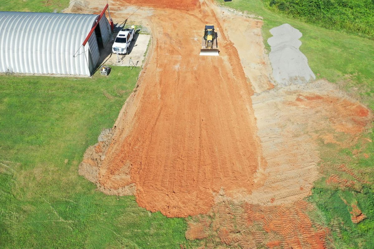 Grading for Cone Grading and Land Clearing in Summerfield, NC