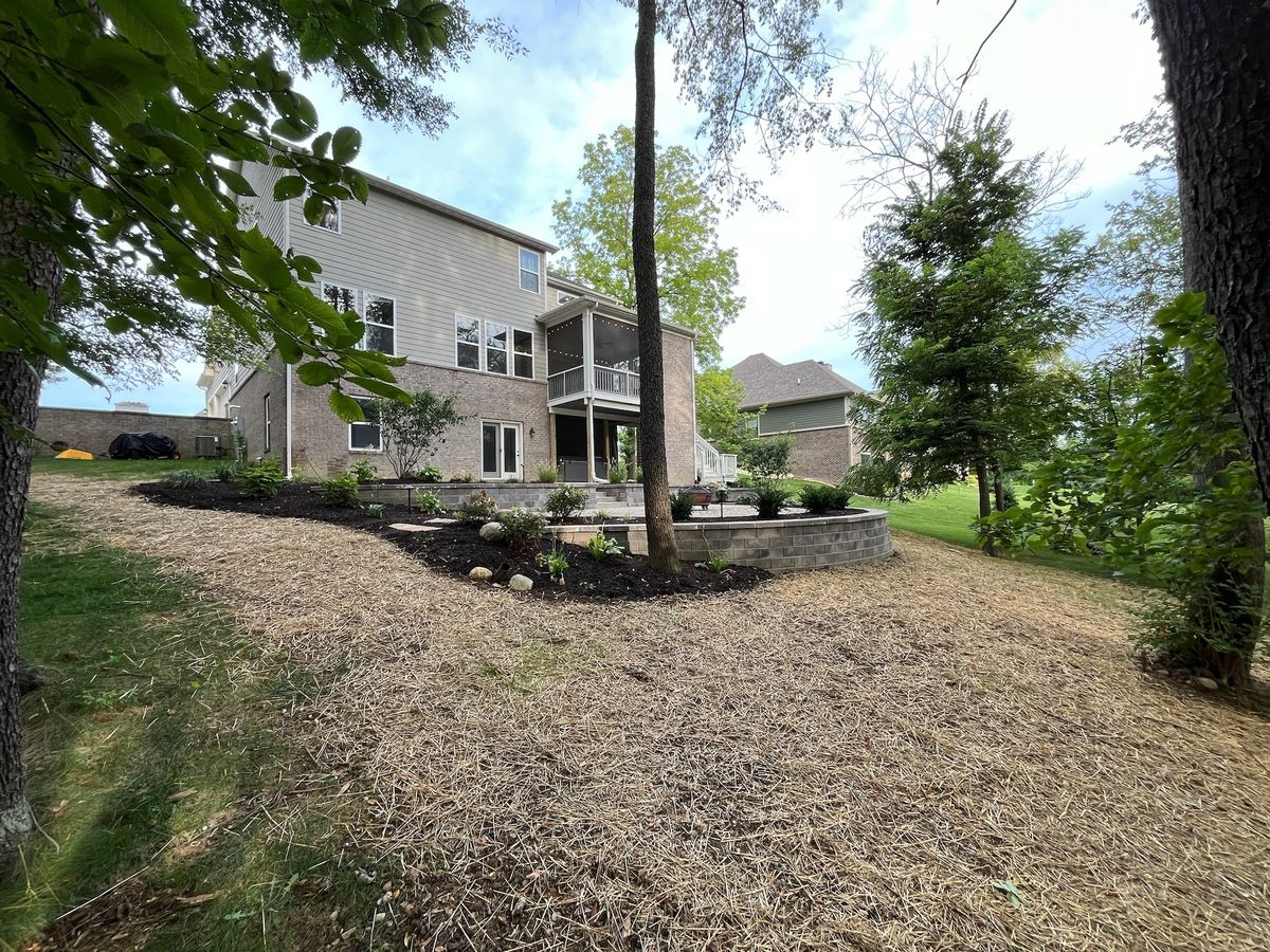 Hardscape Installation for Shaw Landscape and Design in Greenfield, IN