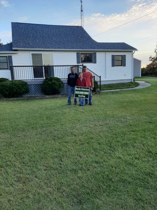 Roofing Installation for Buck's Exteriors in Manistee, MI