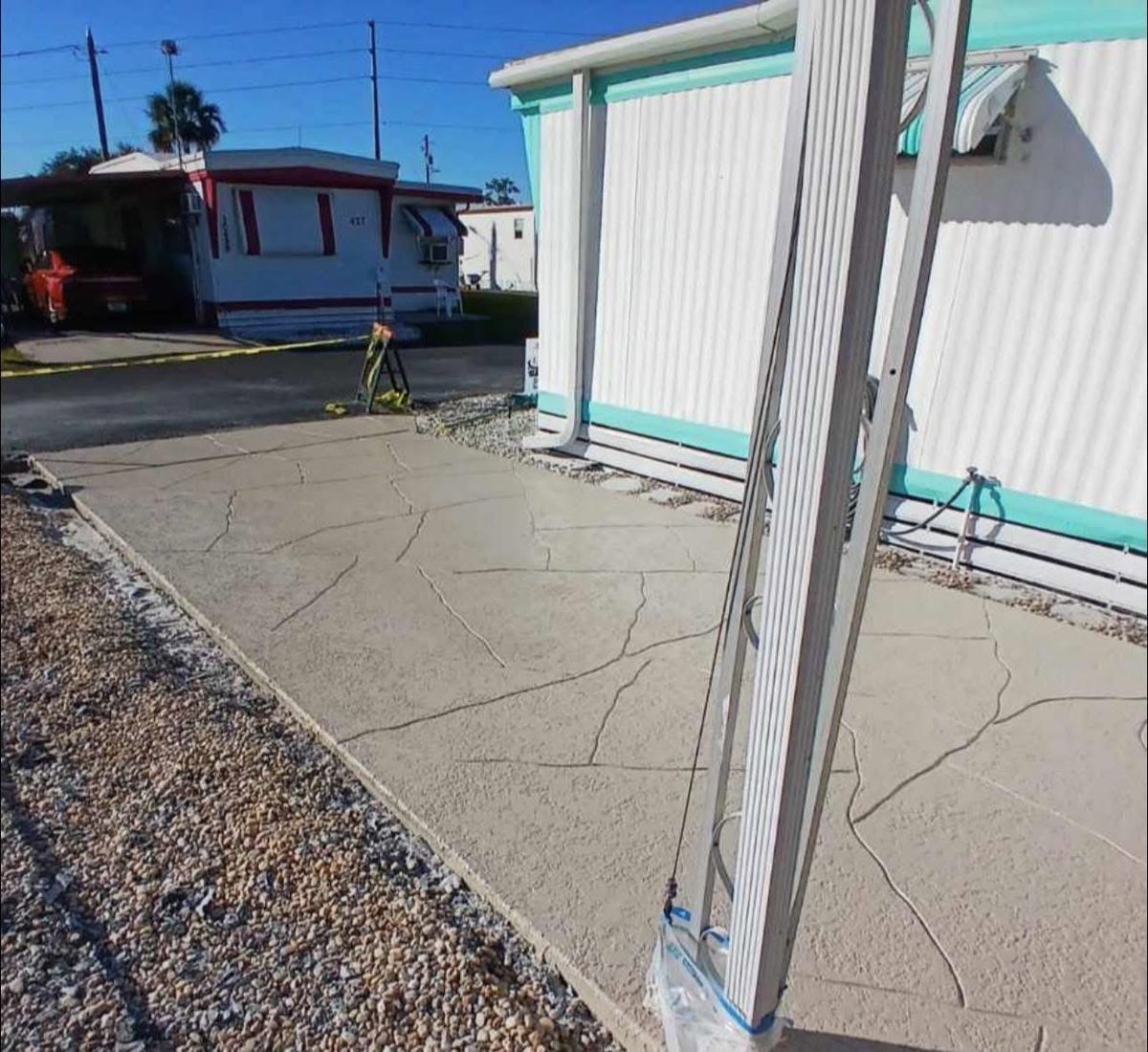 Site Preparation for All Phases Decorative Concrete in Sebring, FL