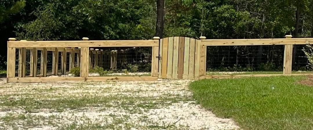 Fence Installation for JB Nealy Fence in Elgin, SC