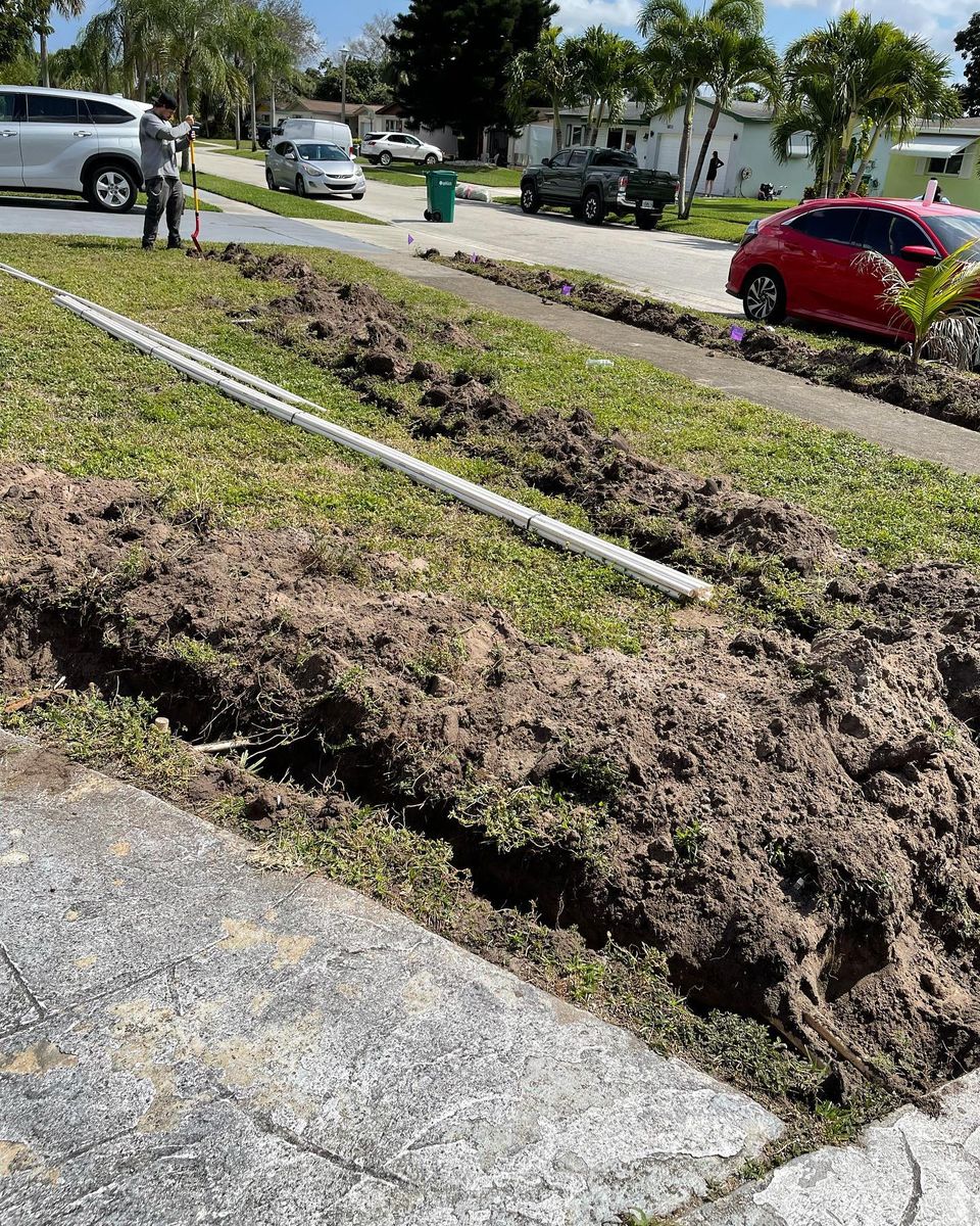 Irrigation System Design & Install for Perrone Irrigation in Coral Springs City Center, FL