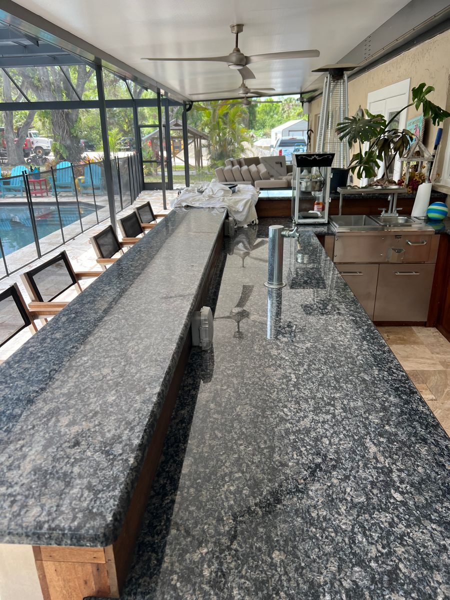 Outdoor Kitchen Polish for My Soft Wash Guys in Venice, FL