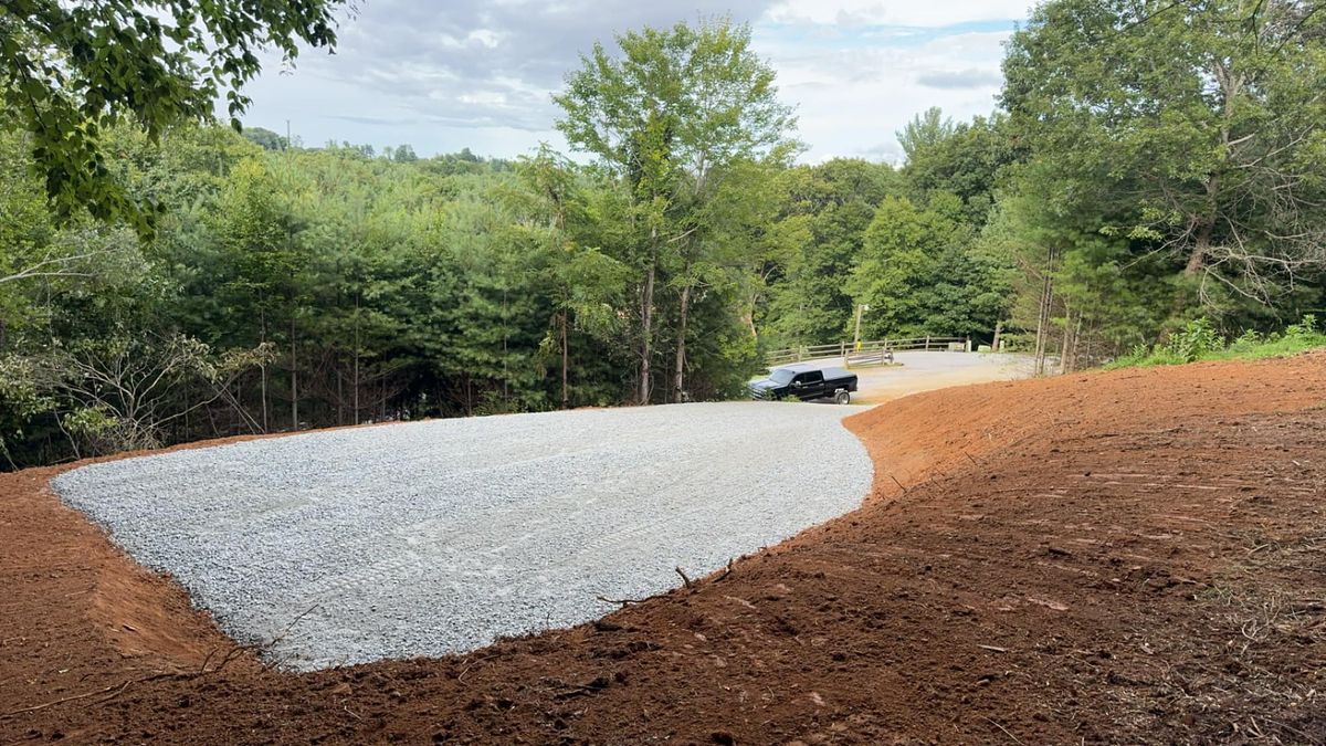 Paving for Old South Grading in Glade Valley, NC