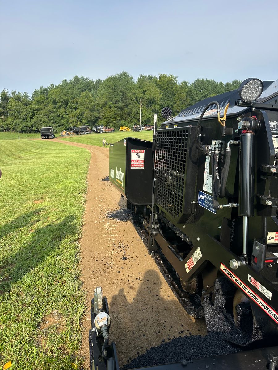 Paving for James R Carter Paving in Roanoke, VA
