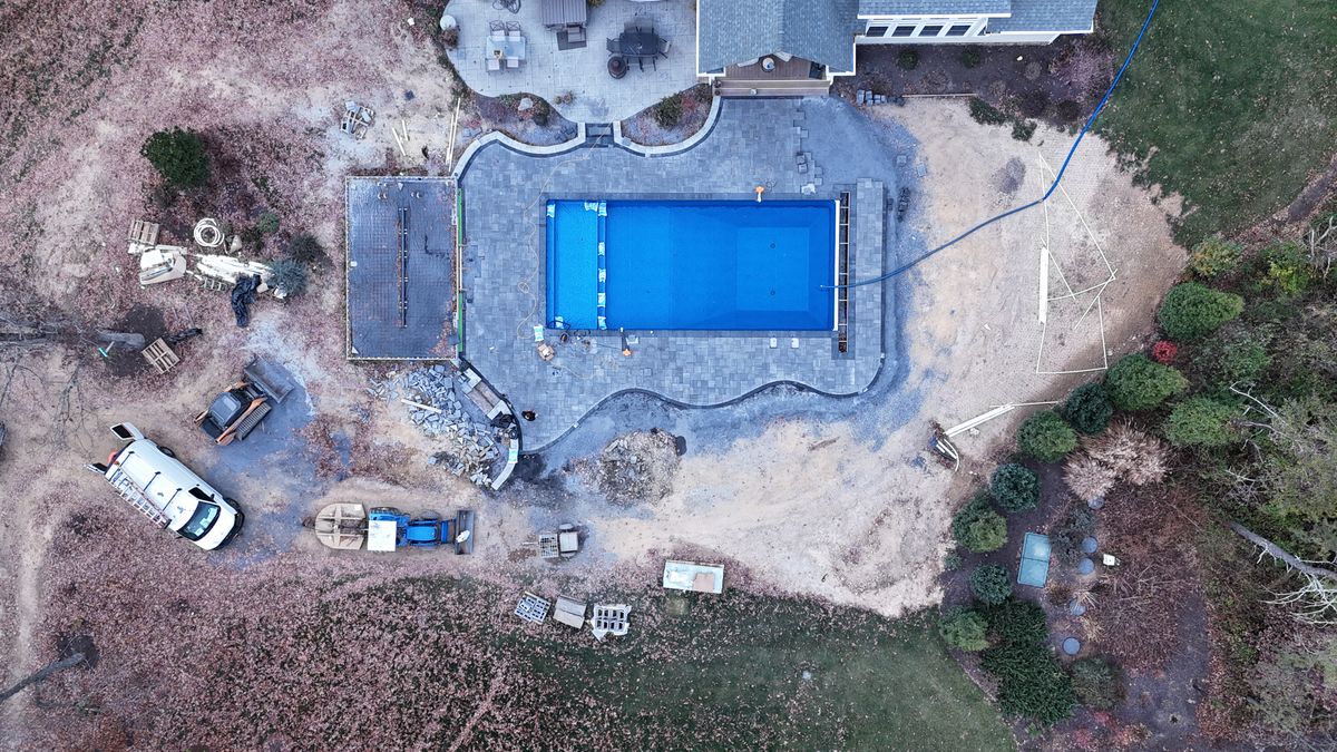 New Pool Construction for Mattox Residential Services in Augusta County, VA