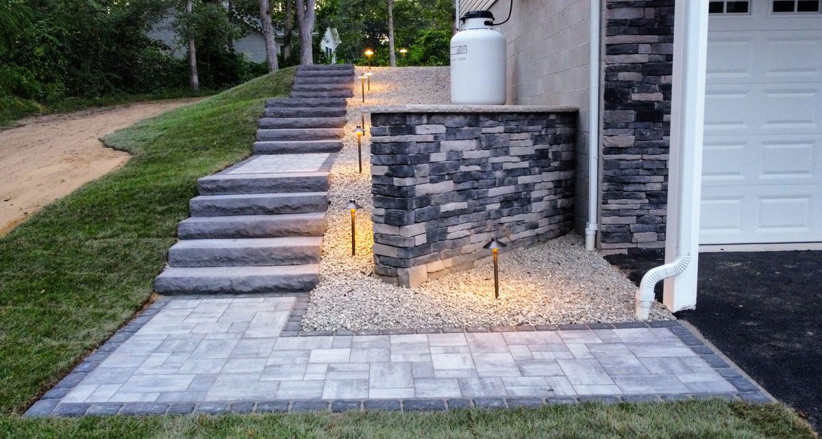 Paver Patio for SoDel Stone Works & Construction LLC in Sussex County, DE
