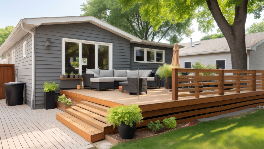 Deck Building and Basement Finishing for White Hills Property Management in  Fairfield County, CT