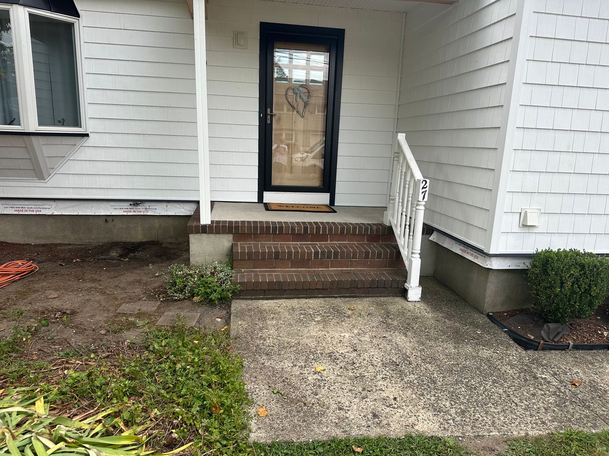 Step Installation for DiDaniele Masonry in Tuckerton, NJ