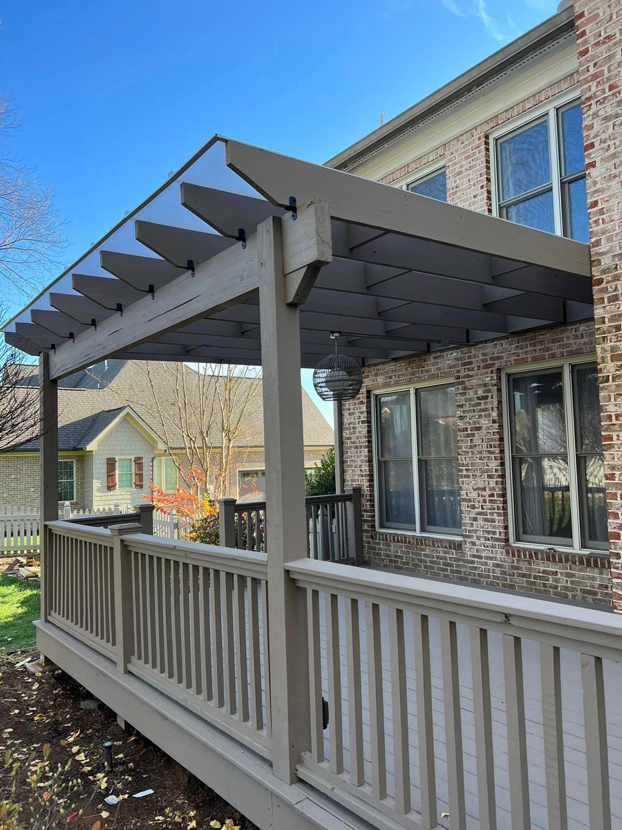 Pergolas for Deck Escapes & Exteriors in Knoxville, TN