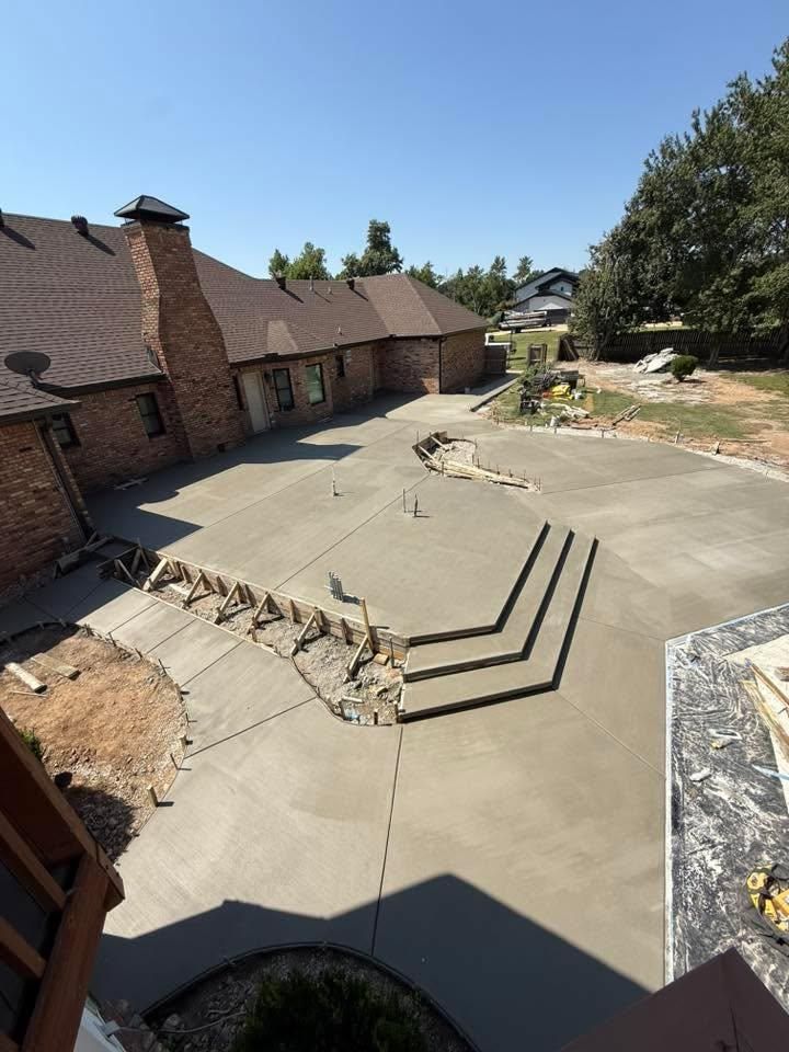 Flatwork for Modern Concrete LLC in Lowell, AR