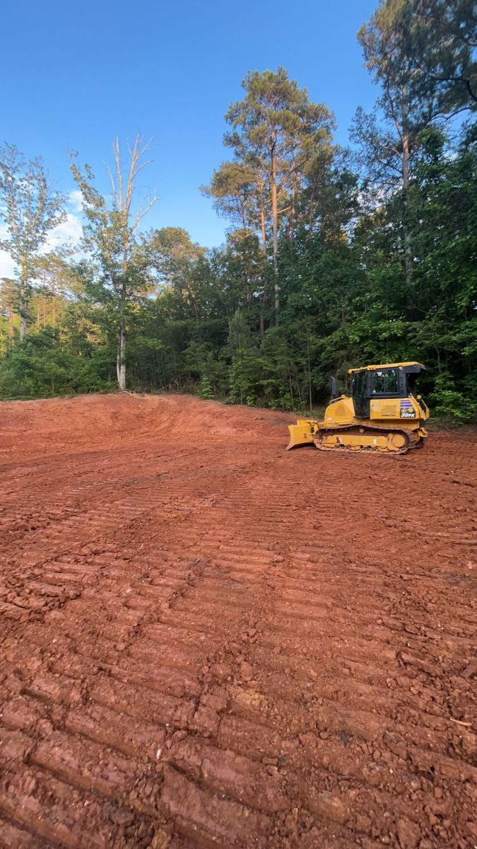 Dirt Installation for Collins Constructors in Fyffe, AL