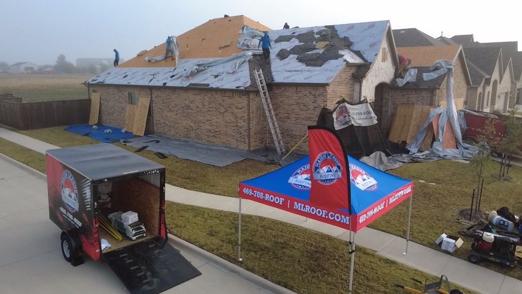Roofing Repairs for Major League Roofing in Frisco, TX