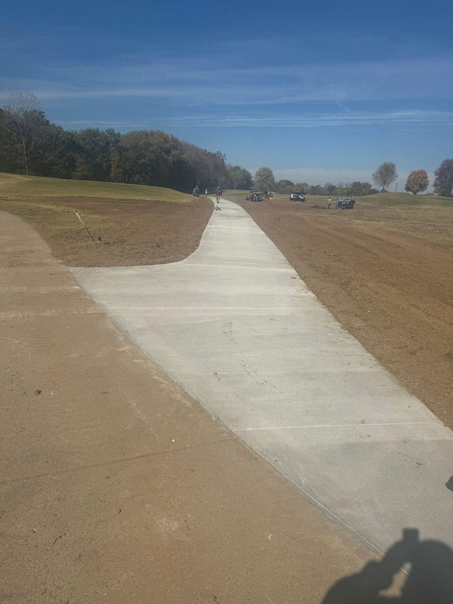 Concrete for Mangrum’s Concrete in Franklin, TN