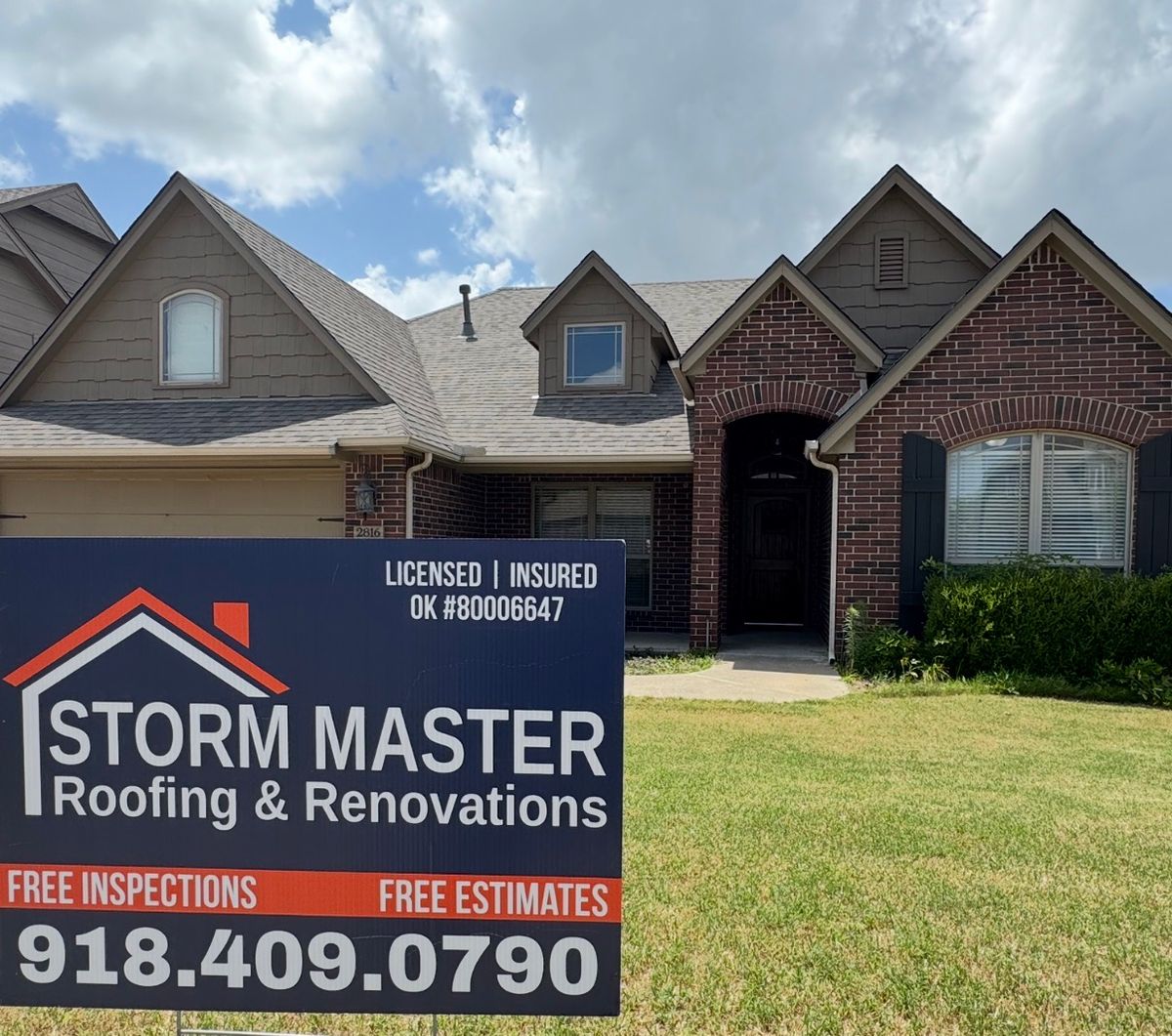 RESIDENTIAL ROOFING for Storm Master Roofing and Renovations in Tulsa, OK