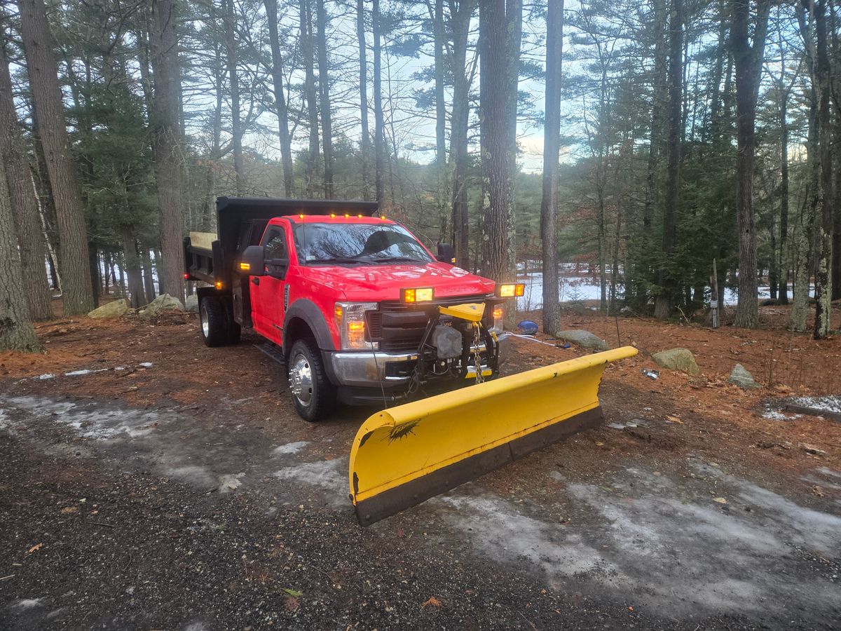 Land Clearing for MJS Excavating in Hardwick, MA