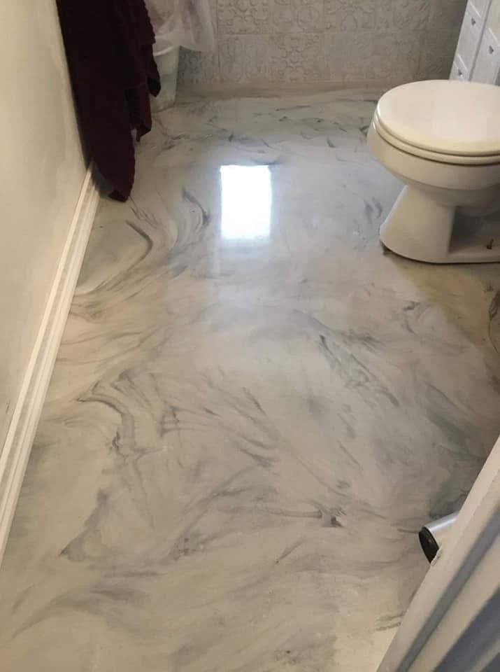 Epoxy Floor Coatings for Texas Curb N Borders in Houston, TX