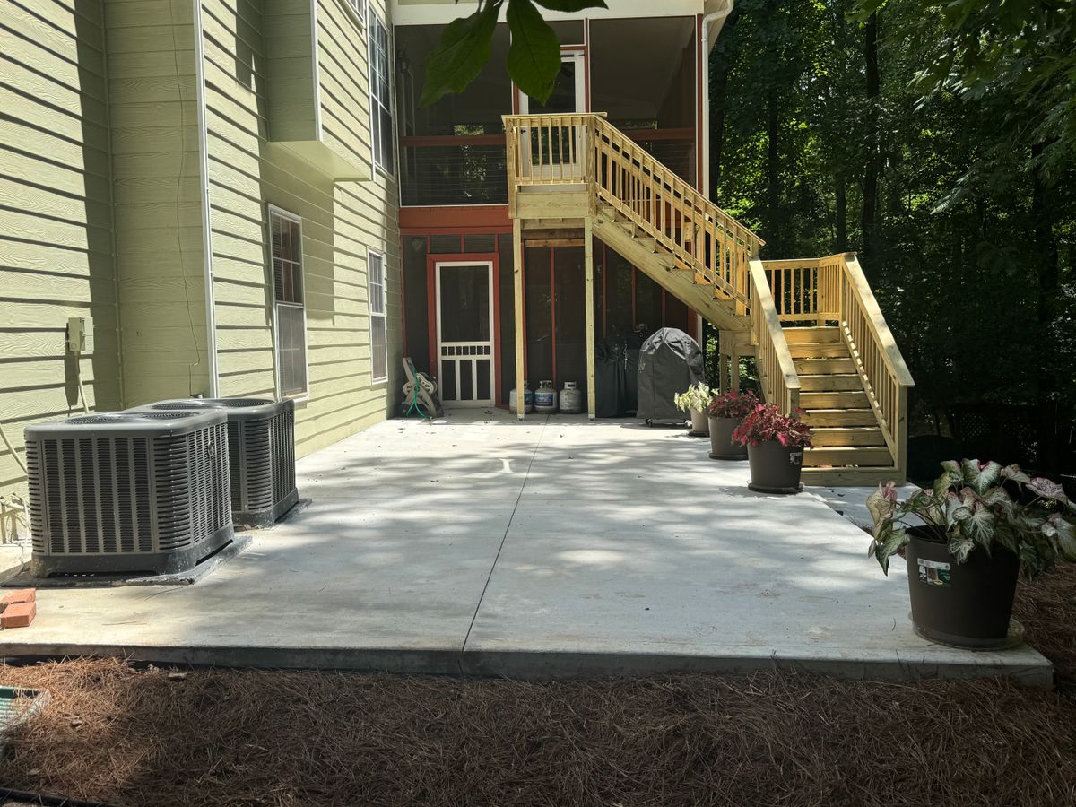 Patio Design for Compadres Concrete in Griffin, GA