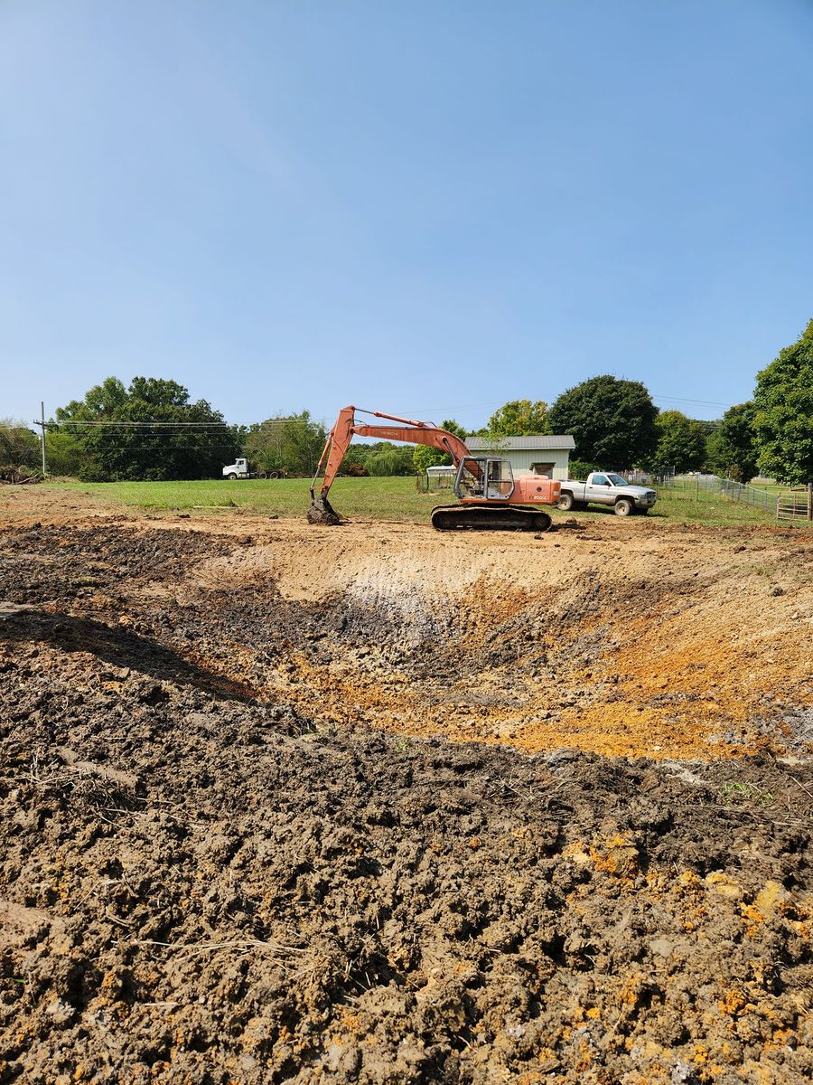 Land Clearing and Site Preparation for Mark Howard & Sons Logging & Excavating in Athens, TN