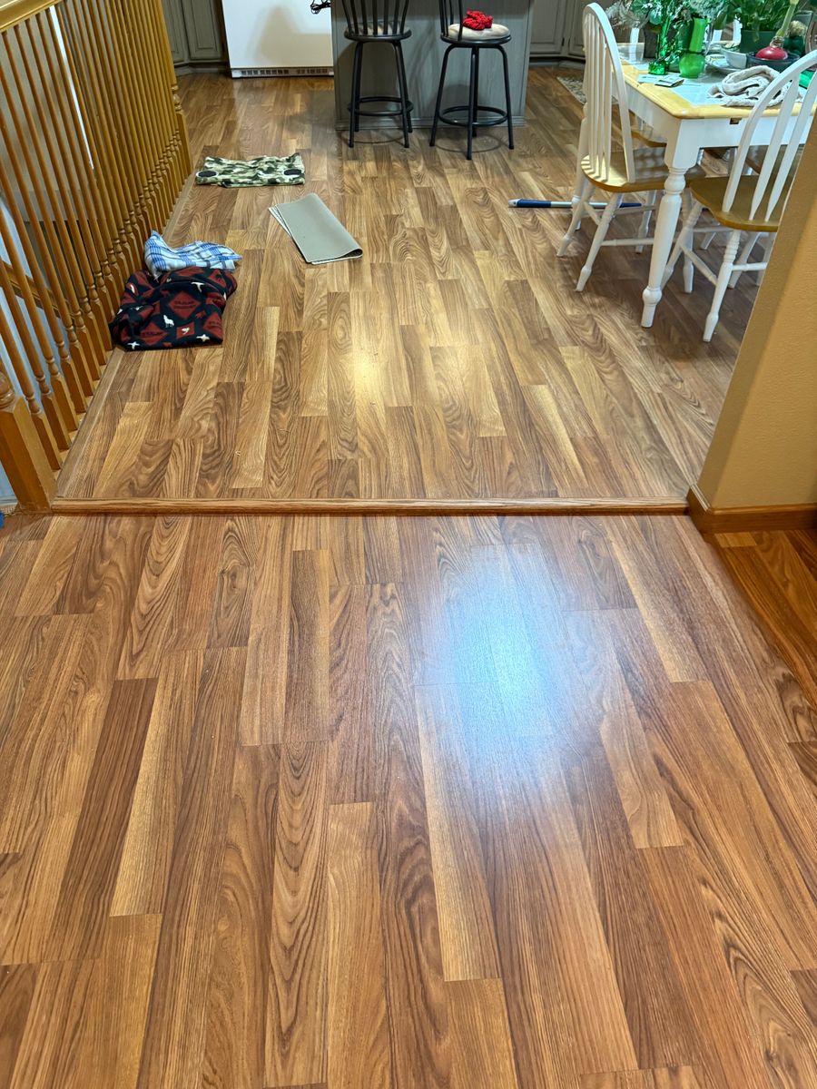 Floor Installation for CJL Flooring in Post Falls, ID