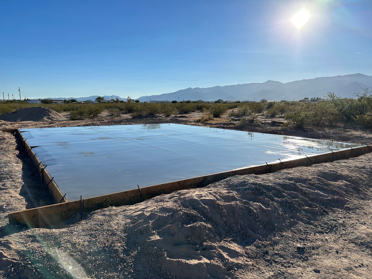 Foundation Installation for American Concrete Placement in Camp Verde, AZ