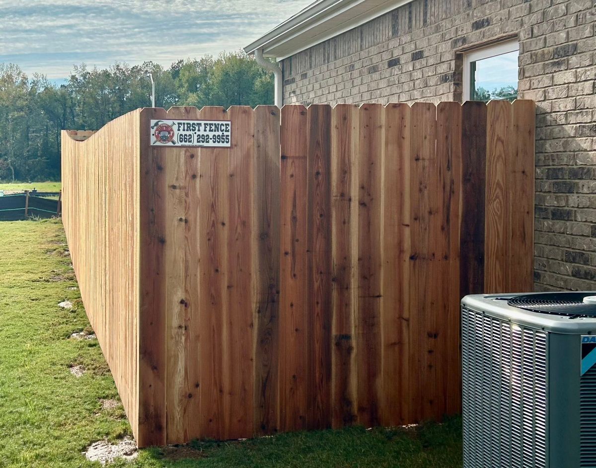 Fence Installation for First Fence LLC in Hernando, MS