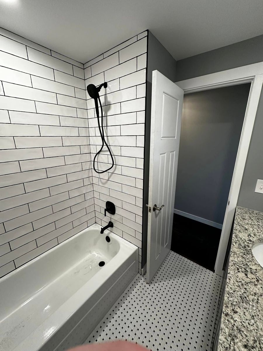 Tiling for JMS Home Construction in Mentor, OH