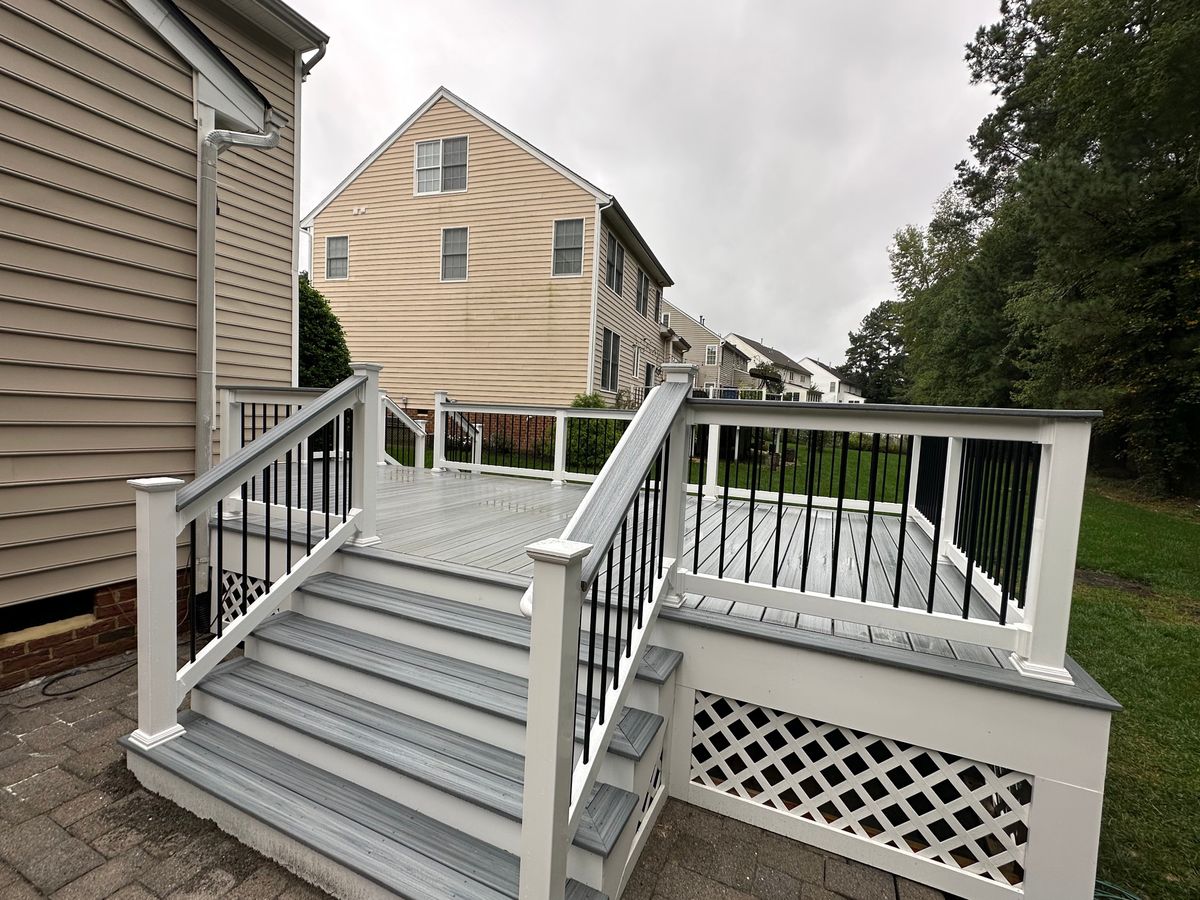 Composite Decks for Lester Contracting LLC in Richmond, VA