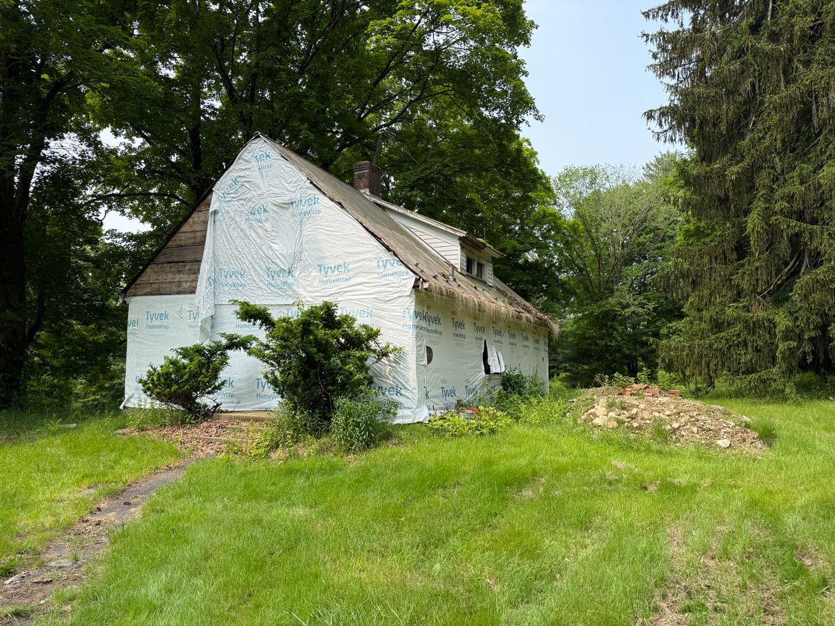 Demolition for Triple C’s Excavation in Ashford, CT