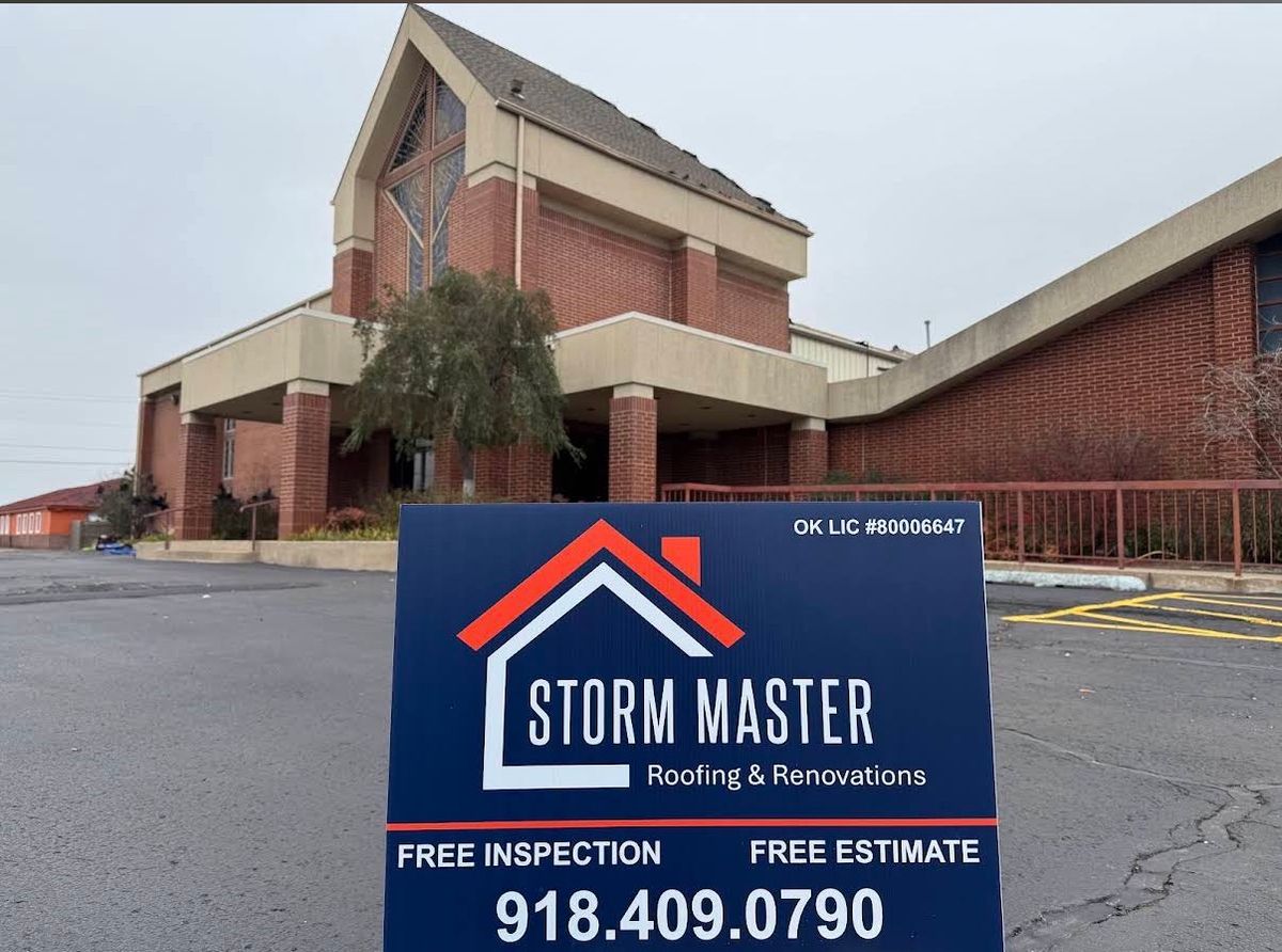 ROOF REPLACEMENT for Storm Master Roofing and Renovations in Tulsa, OK