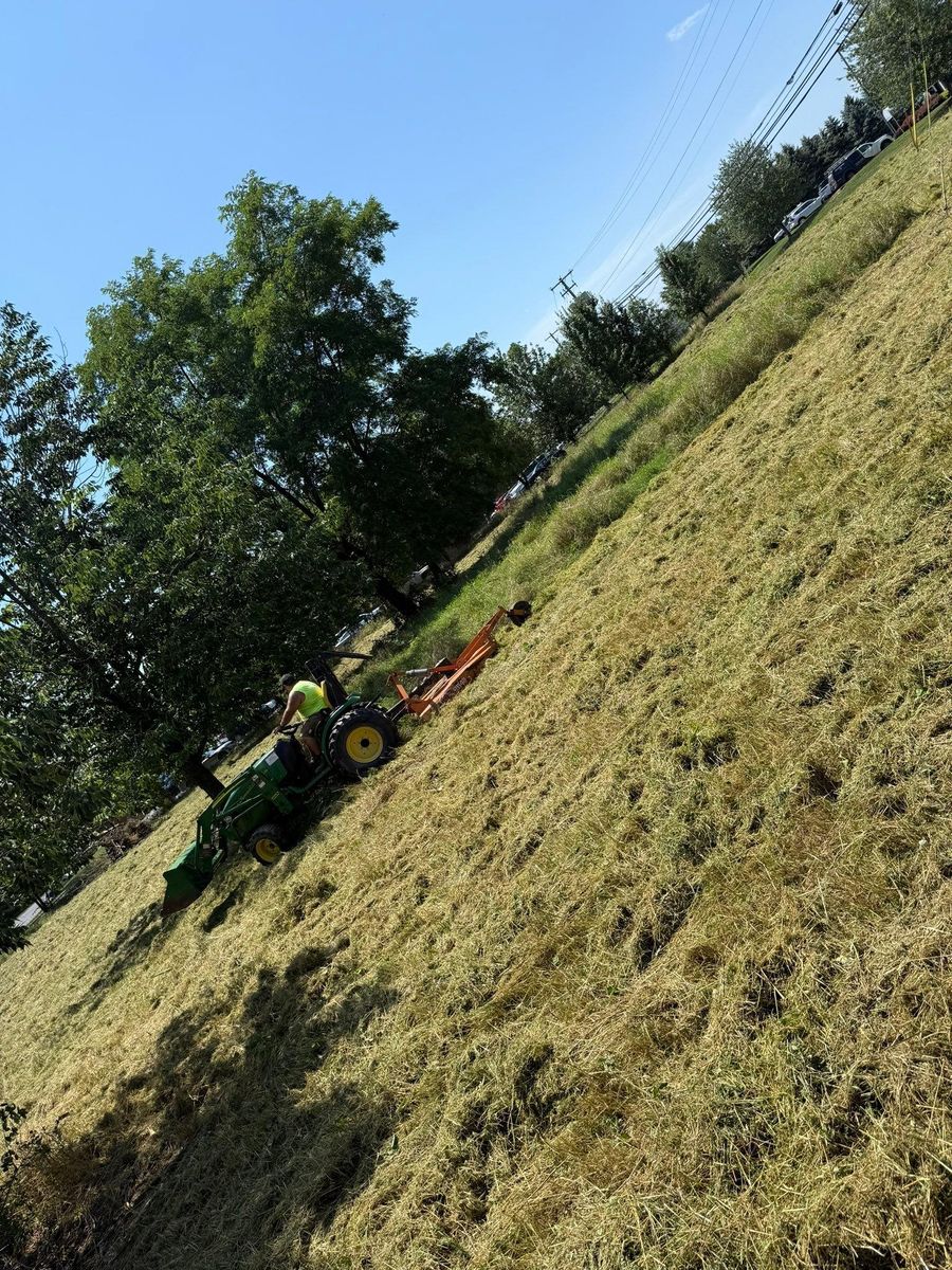 Mowing for Jonathan A. Henne Property Services. in Hamburg, PA