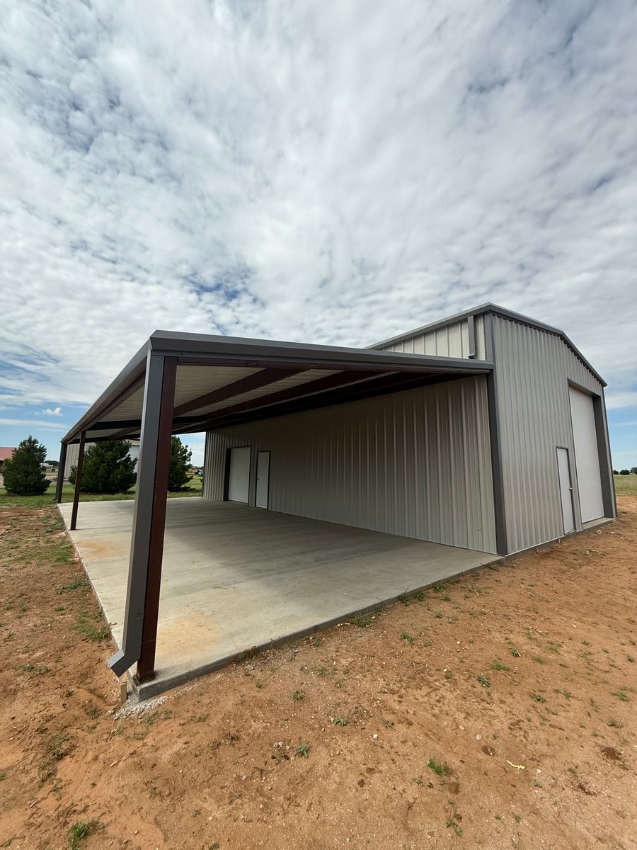 Barndominiums for WT Precision Buildings LLC in Brownfield, TX
