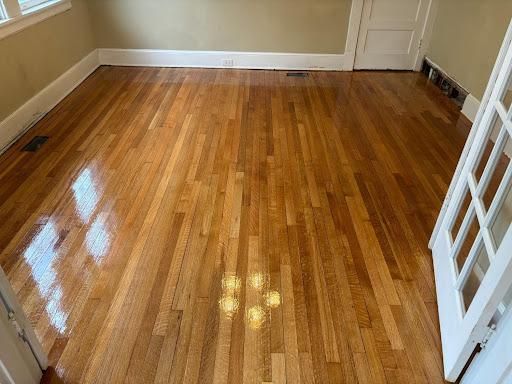 Refinishing hardwood flooring for Jason Tench Flooring LLC in Richmond, VA