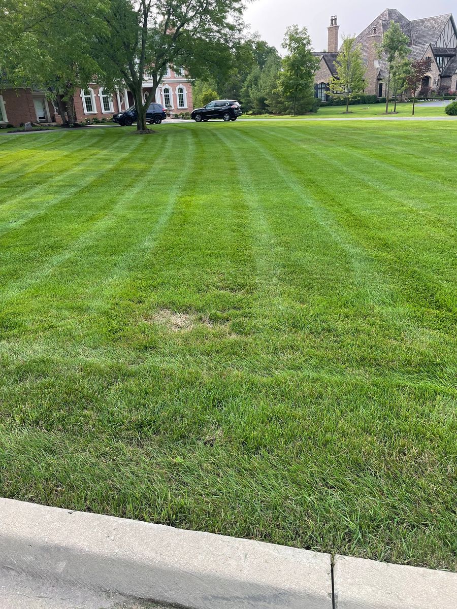 Mowing for R&L Deluxe Landscaping in Hanover Park, IL