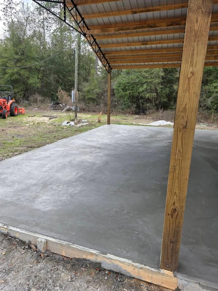Concrete Slab Construction for Southern Boys Concrete LLC in   Hosford, FL