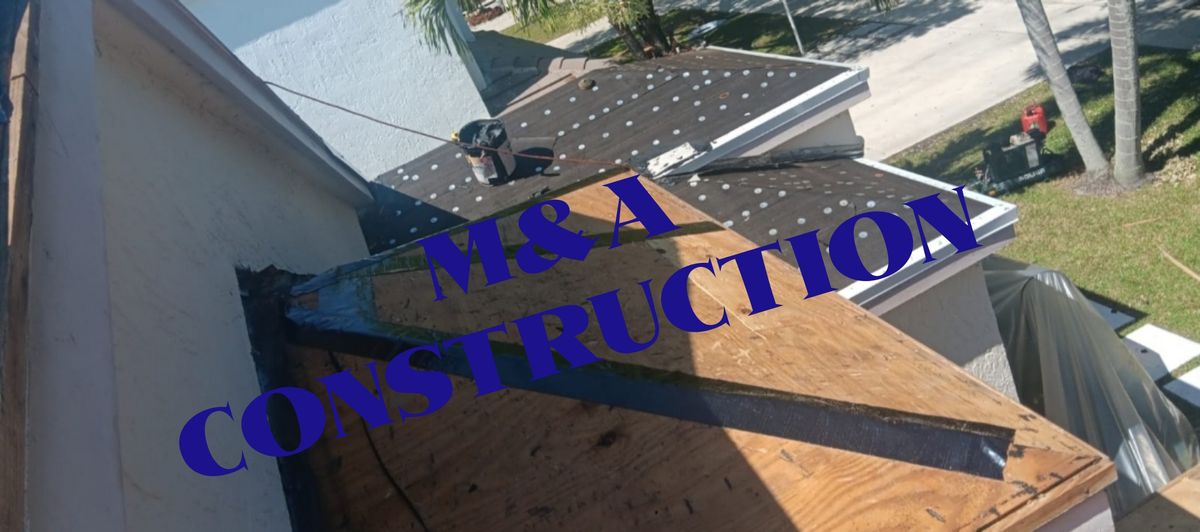 Roofing for M&A Construction in Southwest Ranches, FL