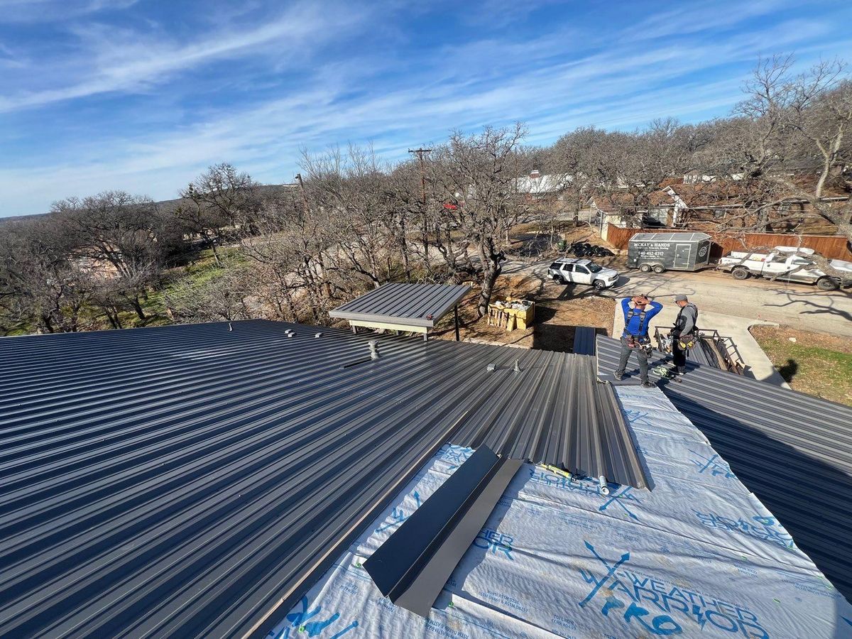 Roofing for McKay & Hands in Mineral Wells, TX