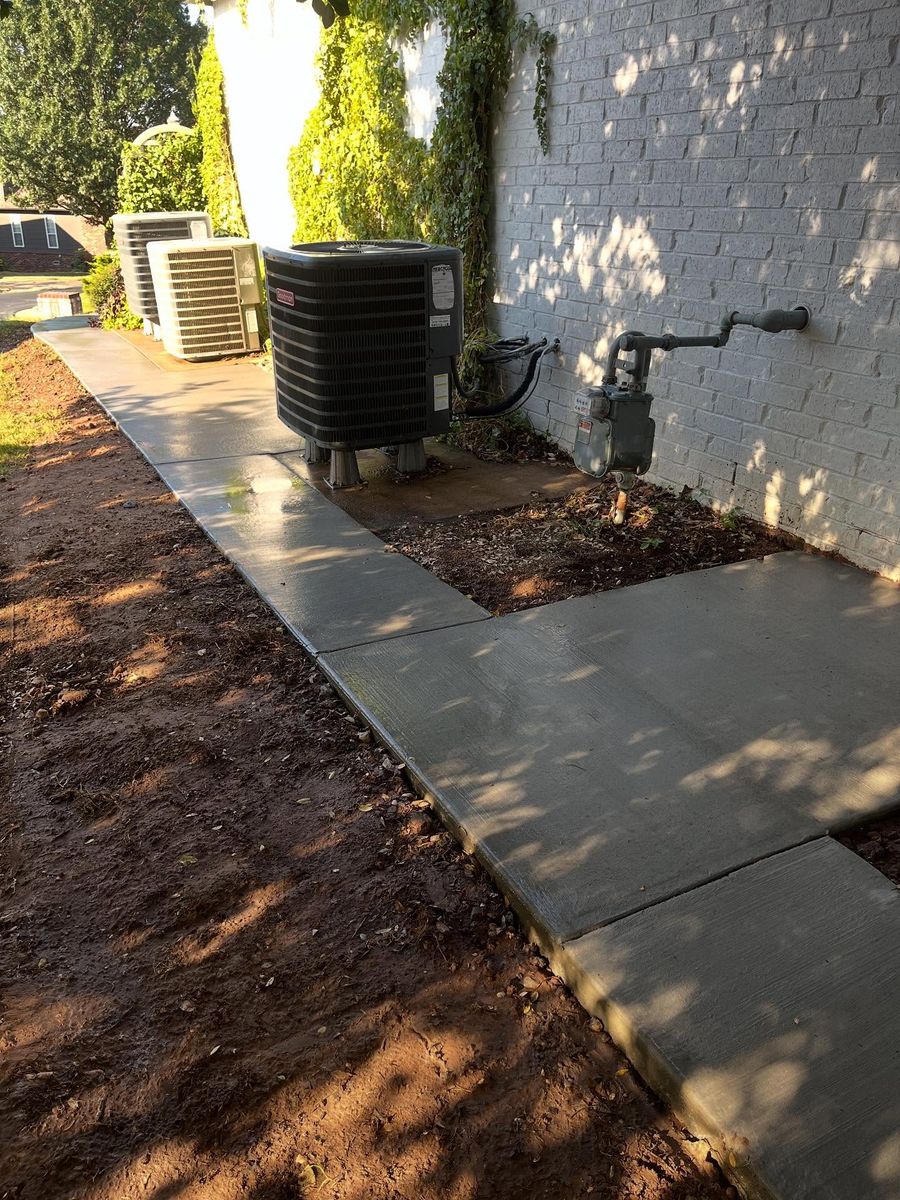 Concrete Steps & Sidewalks for Sol Co in Tulsa, OK