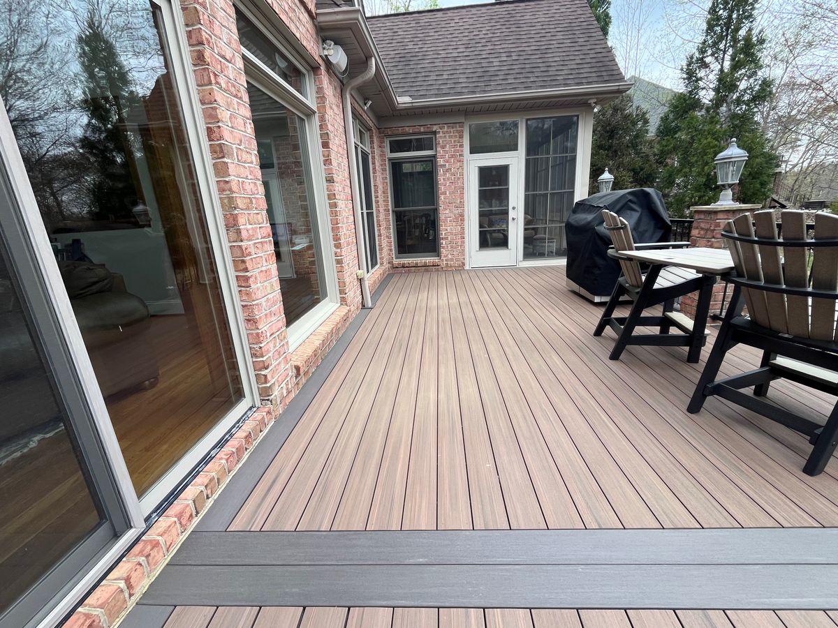 Screen Porch & Deck Installation for Hughes Builders LLC in Greensboro, NC