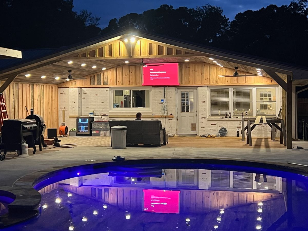 Porches and decks for Lovvorn Builders in Bowdon, GA