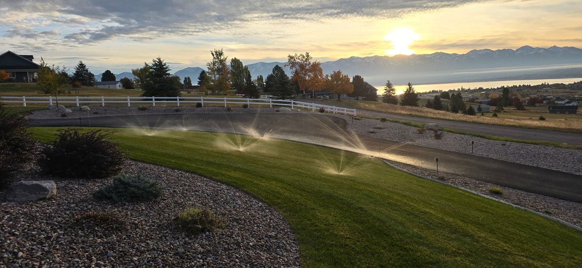 Landscape Installation for Blue Ridge Landscape in Polson, MT