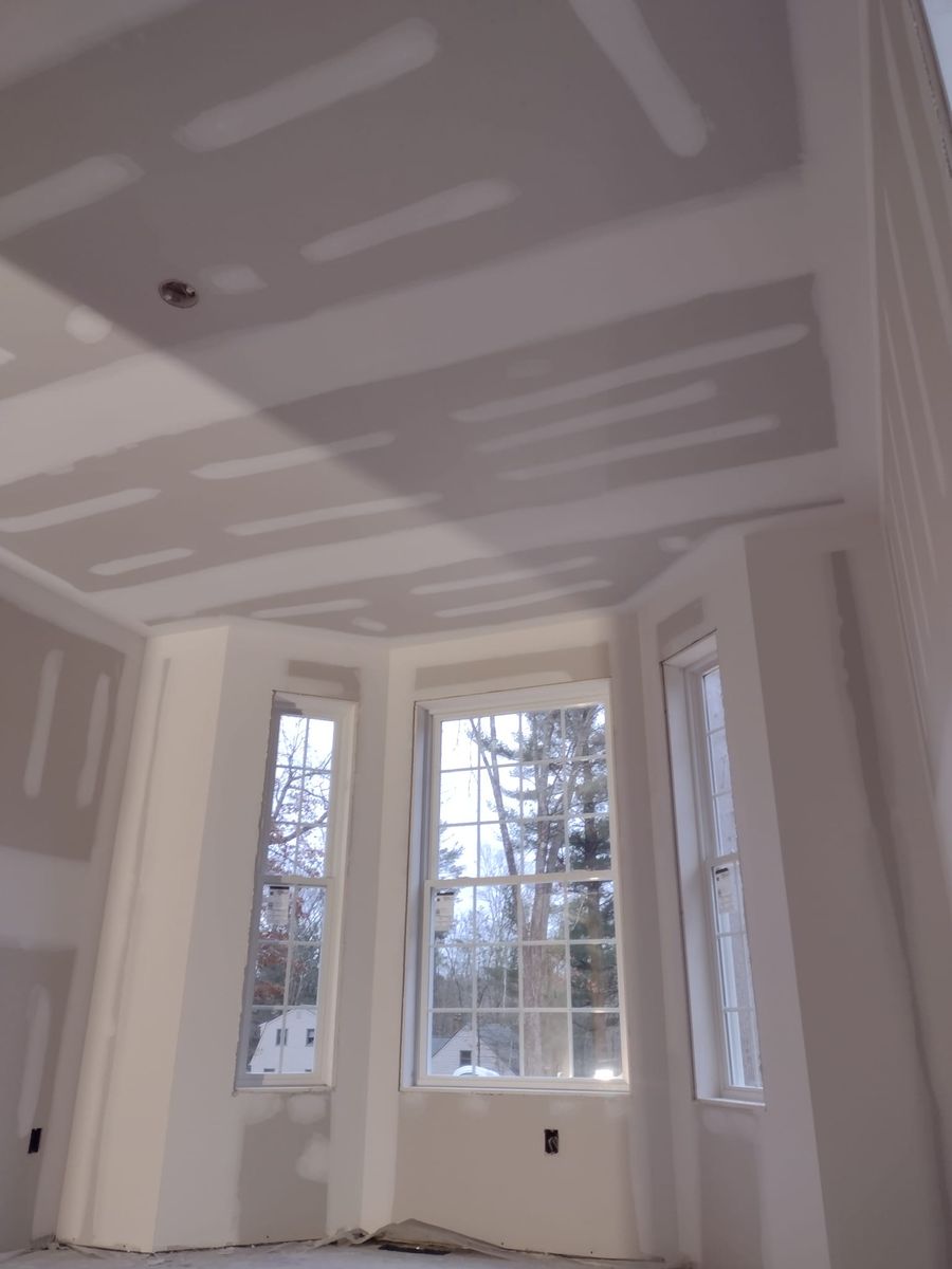 New Construction Drywall Installation for 2nd Generation Drywall in East Longmeadow, MA