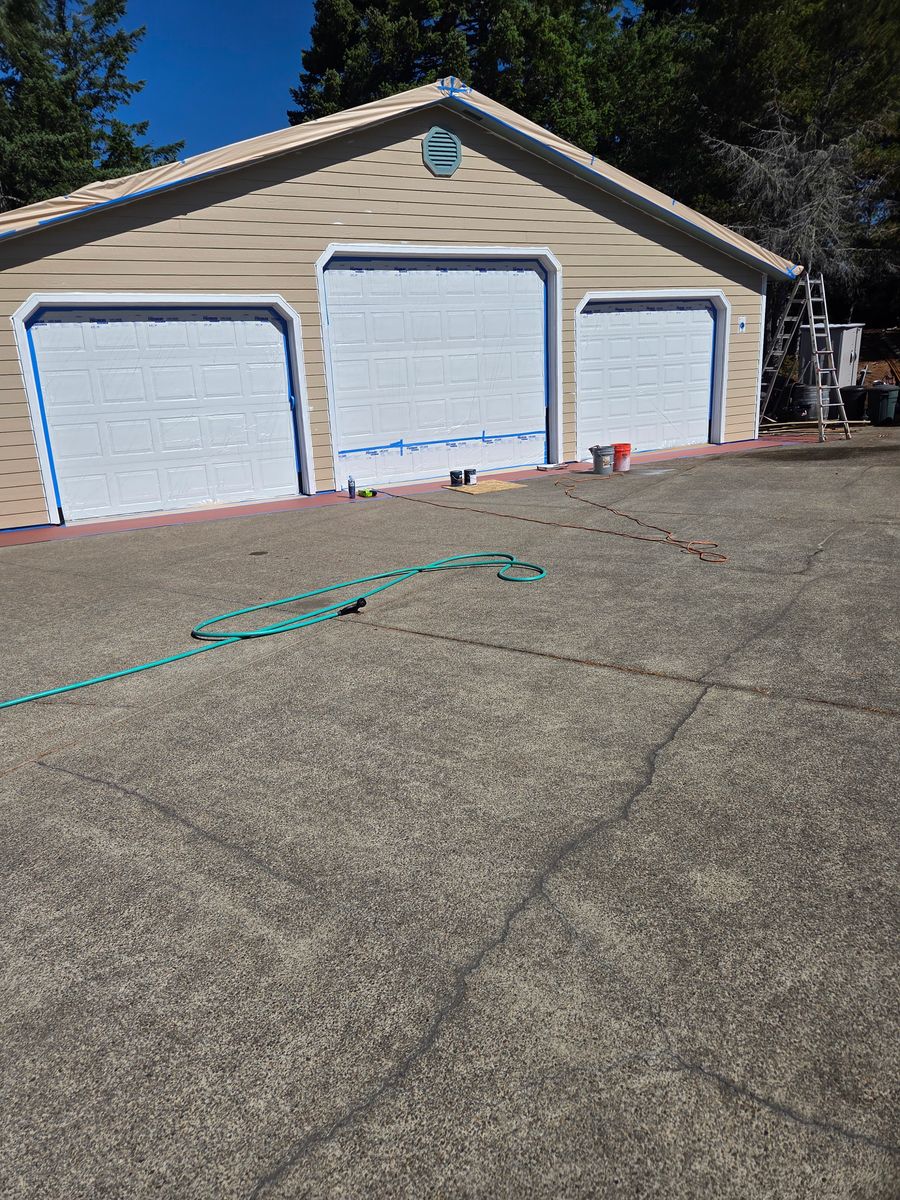 Exterior Painting for BTC Construction in Florence, OR