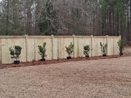 Fence Installation for JB Nealy Fence in Elgin, SC